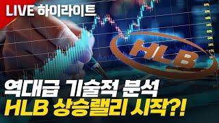 HLB 상승랠리 시작?! | 역대급 기술적 분석으로 다시 되짚어 보는 차트
