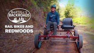 See the redwood forests of coastal California from the seat of a rail bike | Bartell's Backroads