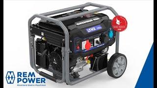 REM POWER Petrol Generator GSEm 8250 TBE 8kW  / Unboxing Testing and Review