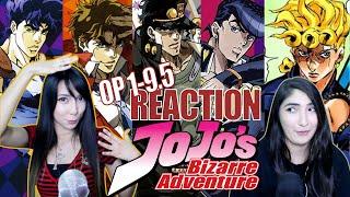 "ORAORAORAORA!" | JoJo's Bizarre Adventure Openings 1-9.5 Reaction