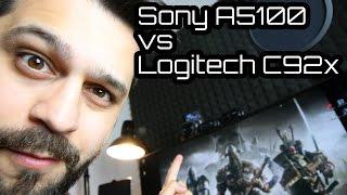 DSLR Sony Alpha 5100 Webcam / Streamcam vs Logitech C920 C922