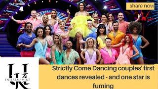 Strictly Come Dancing couples' first dances revealed - and one star is fuming