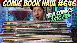 Comic Book Haul #646 Let's Count How Many Variants I bought 