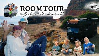 Roomtour - Großfamilie im Dachterrassenwohnmobil