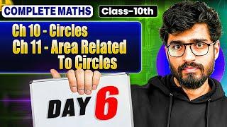 Class 10 Maths - Day 6 || Circles And Area Related To Circles || Ritik Sir