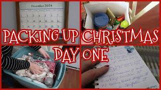 VLOGMAS 2024 - PACKING UP CHRISTMAS DAY ONE