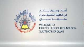 Welcome to Ibra College of Technology