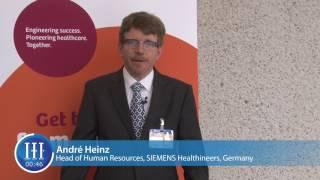 What are the keys to attracting and retaining qualified staff in healthcare? André Heinz