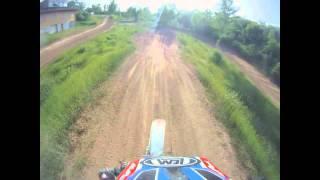 Suzuki DR 650 & KTM LC2 at Motocross Track GoPro Hero