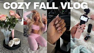 COZY FALL VLOG: DAYS IN MY LIFE  | hitting 50k, fall maintenance , new camera, life update +more