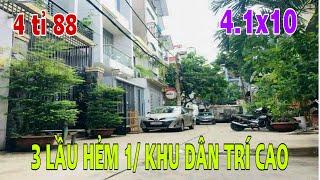 Bán nhà Gò Vấp Ngã 4 QUANG TRUNG PHẠM VĂN CHIÊU kề Trung Tâm Thương Mại Emart khu đẹp nhiều cây xanh