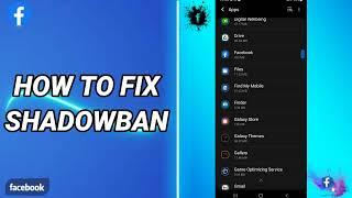 How To Fix Shadowban On Facebook App