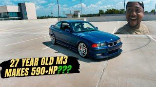 INSANE Supercharged E36 M3 BMW Boosted On Water Methanol Injection