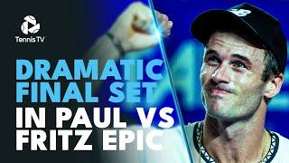 DRAMATIC Final Set In Tommy Paul vs Taylor Fritz EPIC | Acapulco 2023