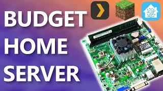 Incredible Budget Home Server! (Minecraft, Plex, Home Assistant, NAS)