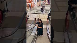 Types of People on Escalator#sharmilageorge #shorts