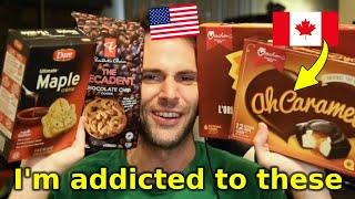 American Tries Canadian Snacks for the First Time