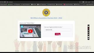How to Vote Officer's Association Election 2024-26