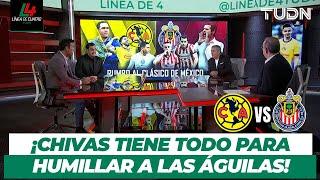 América llega CASI SOTANERO  ¡TODO LISTO para el Clásico Nacional! | Resumen Línea de 4