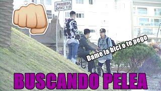 BUSCANDO PELEA EN LA CALLE - Queres una "piña"? | AlexanderWTF