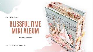 Blissful Time Mini Album | Flip Through | Mintay Papers