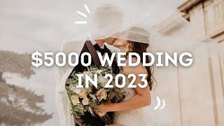 8 Ways To Have a $5000 Wedding (Your 2023 Gameplan)