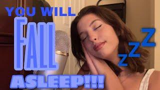 ASMR you WILL fall ASLEEP!!!