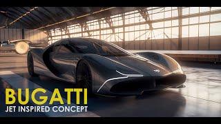 AI Design Supercar, Jet Inspired Concept Car