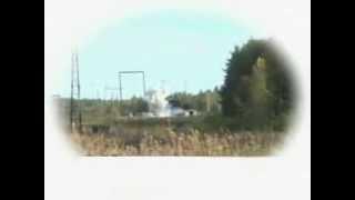 Arena APS engaging 9M114 Shturm (AT-6 Spiral) fired from 9P149