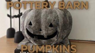 POTTERY BARN INSPIRED PUMPKIN DIY | HOW TO MAKE THE PERFECT PUMPKINS FOR FALL |EASY AND AFFORDABLE 