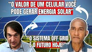 CONVIDADO DÁ UMA AULA SOBRE Energia Solar com BATERIAS E COMO ECONOMIZAR DINHEIRO!