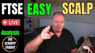 FTSE 100 Scalping Strategy: Quick In & Out Forex Trade