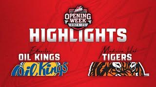 Edmonton Oil Kings at Medicine Hat Tigers 9/21 | WHL Highlights 2024-25