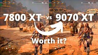 RX 7800 XT vs RX 9070 XT- The Ultimate Comparison!!!