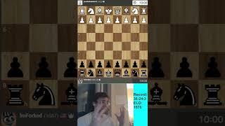 day 7 playing chess every day until 2000elo #chess #drunk #funny #uhoh