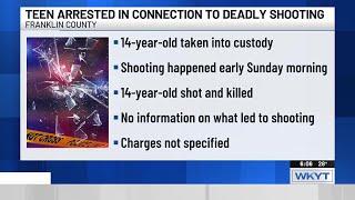 14-year-old charged in connection with deadly Ky. shooting