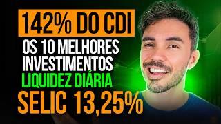 URGENTE! SELIC SUBIU PARA 13,25%: MELHORES INVESTIMENTOS PARA 2025 DA RENDA FIXA! QUAL O MELHOR?