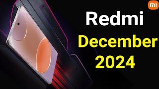 Redmi Top 3 UpComing Phones December 2024 ! Price & Launch Date in india