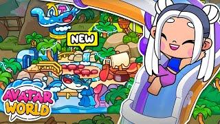 WOW!  AQUAPARK SECRETS  UPDATE in AVATAR WORLD!