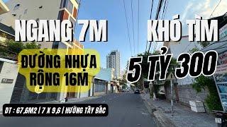 (Đã bán)  KHÓ TÌM Bán đất Tặng Nhà bề ngang 7m trên đường nhựa 16m mà giá chỉ 5tỷ300