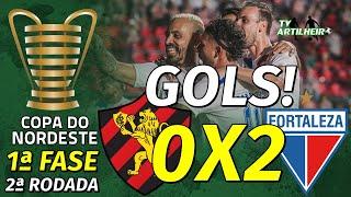 [Copa do NE '25] 2ª Rodada | Sport 0 X 2 Fortaleza | Gols! | TV ARTILHEIRO