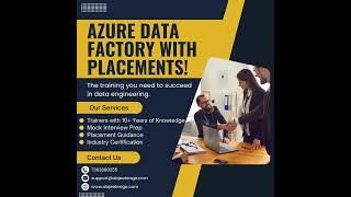  Achieve Success in Data Engineering with Azure Data Factory Training! #AzureDataFactory