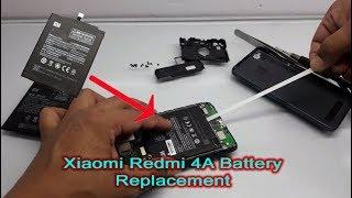 How to Replace Xiaomi Redmi 4A Battery.