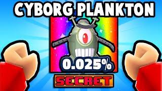 DEVS Added SECRET CYBORG PLANKTON In SpongeBob TD...