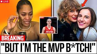 A’ja Wilson FURIOUS After Taylor Swift PRAISES Caitlin Clark as the QUEEN of Basketball!