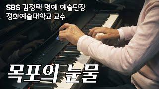 목포의 눈물 - SBS 김정택 예술단 단장 트로트 피아노 연주 pure imagination trot piano