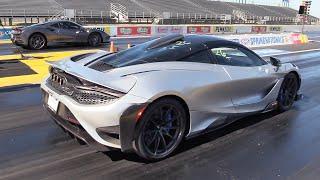 Supercars vs Muscle Cars - Quick 30 Drag Racing