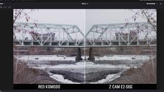 RED KOMODO vs Z CAM E2-S6G Part 3 - Color, global vs rolling shutter, DaVinci Resolve