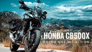 HONDA CB500X & GoPro MAX 360 action
