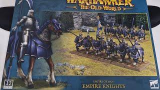 Empire Knights Unboxing - Warhammer The Old World